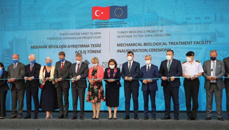 15 ülkenin büyükelçisi Gaziantep’te tesis açılışına katıldı