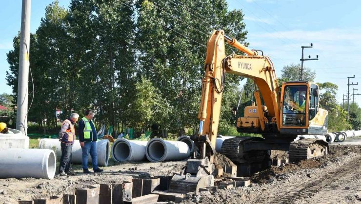 19 Mayıs ilçesi kolektör hattında sona gelindi