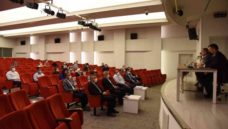 2021 yılı ekim ayı ilçe şefleri toplantısı yapıldı
