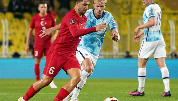 2022 Dünya Kupası Elemeleri: Türkiye 1 – Norveç: 1 (İlk yarı)