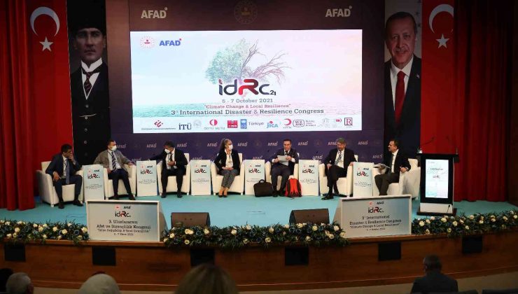 3. Uluslararası Afet ve Dirençlilik Kongresi sona erdi