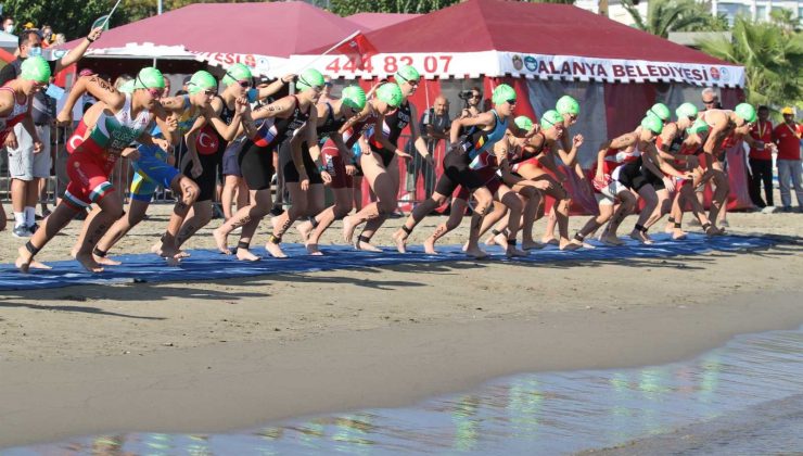 30. Alanya Uluslararası Triatlonu sona erdi