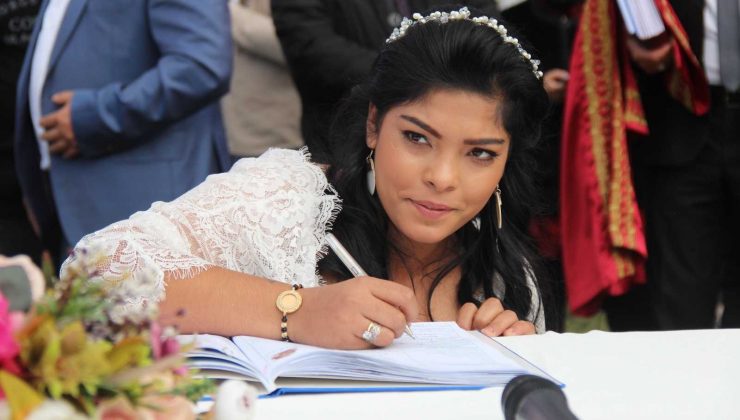 50 Roman çiftin nikahı kıyıldı