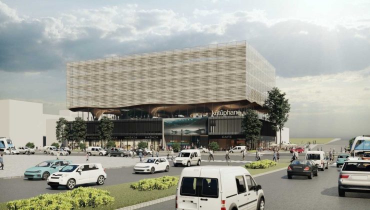 515 bin kitap kapasitesi ile ülkenin en büyüklerinden birisi olacak