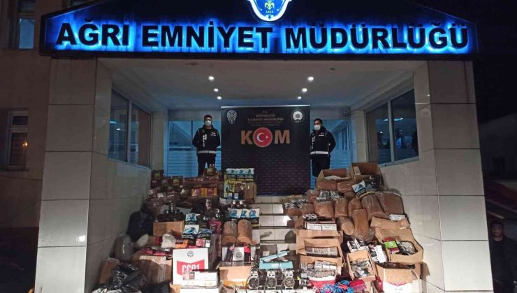 Ağrı’da tütün operasyonu