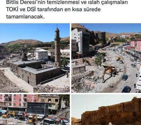 AK Parti’li Demiröz: “Bitlis’teki dere ıslah çalışması en kısa sürede tamamlanacak”