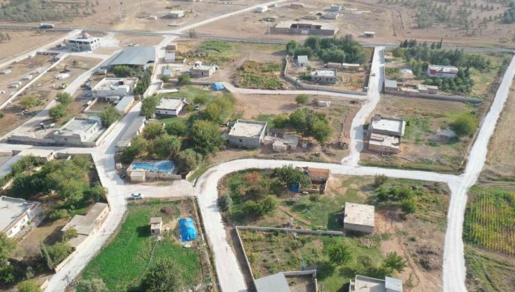 Akçakale kırsalında bir mahalle daha yola kavuştu