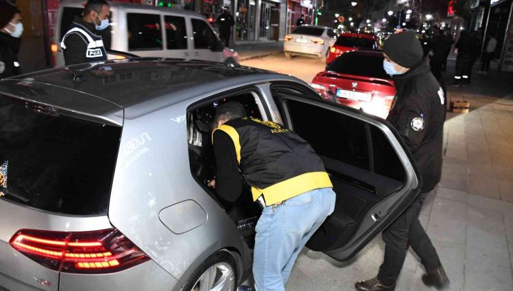 Aksaray emniyeti suç ve suçluya göz açtırmıyor