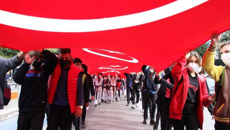 Amatör Spor haftası yürüyüşü yapıldı