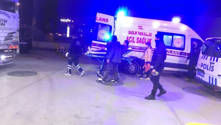 Ankara’da benzinlik istasyonunda bıçaklı saldırı: 1’i polis 2 yaralı