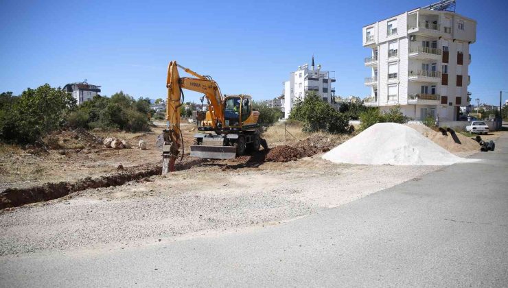 Antalya’nın 5 merkez ilçesine 20 km kanalizasyon şebeke hattı yapılacak