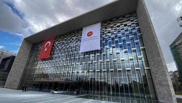 Atatürk Kültür Merkezi’nin son hali görüntülendi
