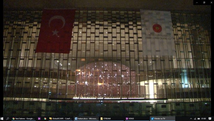 Atatürk Kültür Merkezi’nin tabelası 3 yıllık inşa çalışmasının ardından asıldı