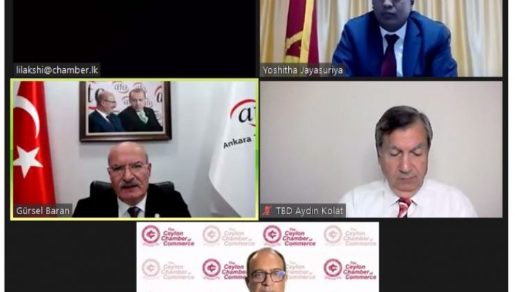 ATO’dan, Sri Lanka ile ticari iş birliği için girişimi