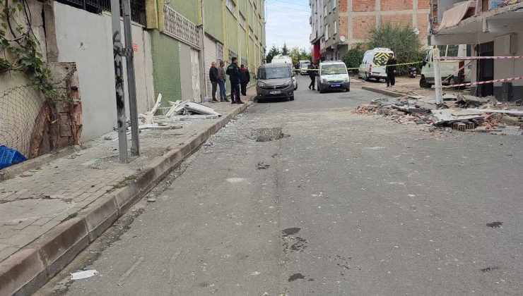 Avcılar’da korkutan patlama