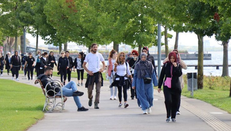 Avrupa Spor Haftası sabah yürüyüşüyle tamamlandı
