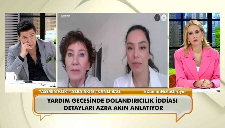 Azra Akın ödül törenindeki dolandırıcılık olayını anlattı