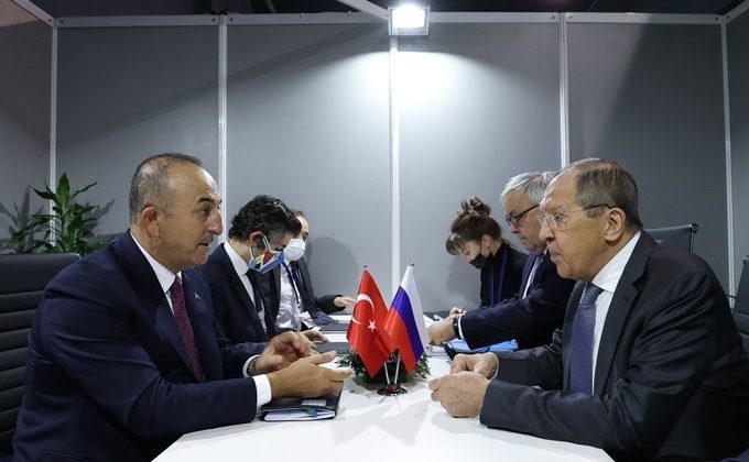 Bakan Çavuşoğlu, Rus mevkidaşı Lavrov ile görüştü