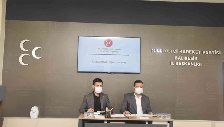 Balıkesir MHP’de istişare toplantısı