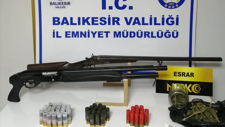 Balıkesir’de polisten 51 şahsa gözaltı