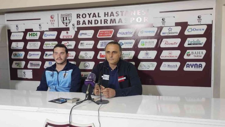 Bandırmaspor – MKE Ankaragücü maçı ardından