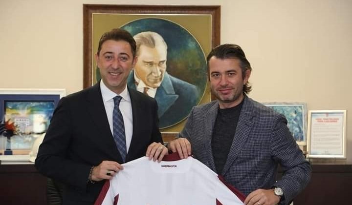 Bandırmaspor yönetimi Belediye Başkanı Tosun’u ziyaret etti