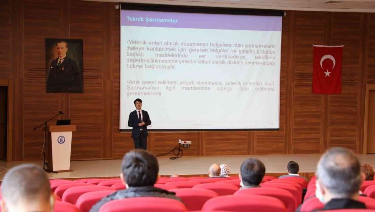 Bartın Üniversitesinde “Kamu İhale Mevzuatı” eğitimleri verildi