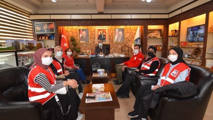 Başkan Çöl: “Türk Kızılayı’nın çalışmalarını yakından takip ediyoruz”
