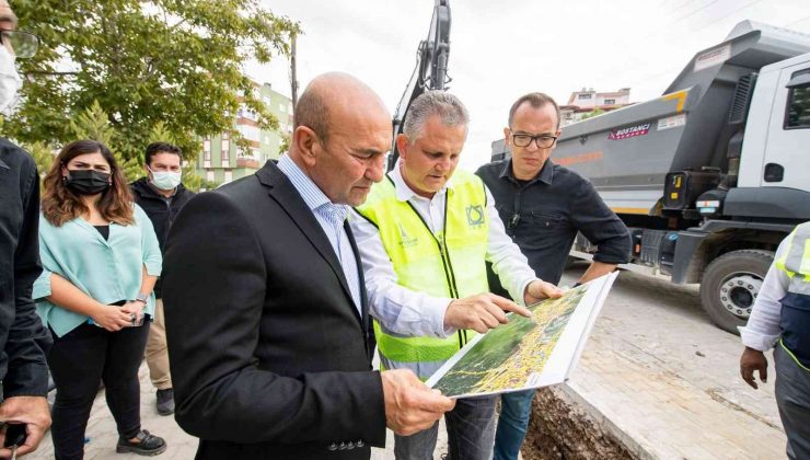 Başkan Soyer İZSU’nun 120 milyon liralık yatırımlarını inceledi