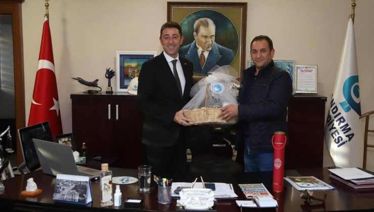 Başkan Tosun’a hasat ve seçim ziyareti