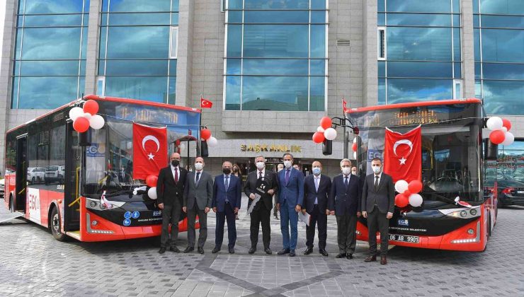 Başkent’in yeni 51 otobüsü yollarda