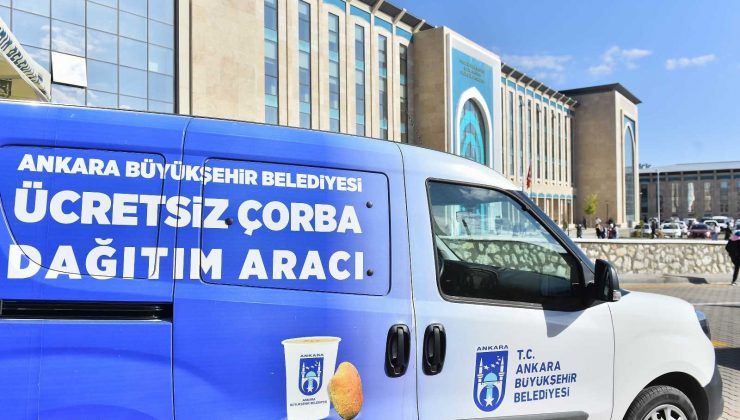 Başkentli öğrenciler güne sıcak çorba ile başlıyor