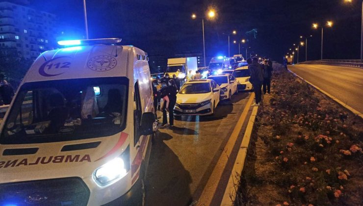 Başkent’te  zincirleme kaza