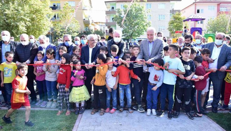 Battalgazi “Şehit Fethi Öncü” parkı hizmete açıldı