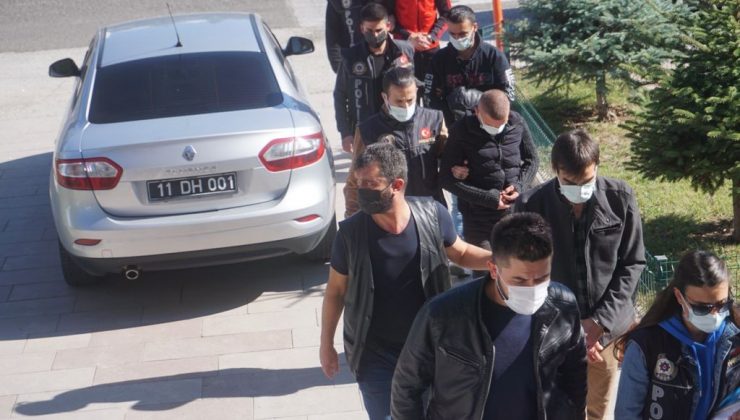 Bilecik’te şüphe çeken eve uyuşturucu baskını