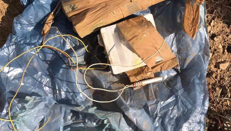 Bingöl’de bulunan tuzaklamış EYP imha edildi