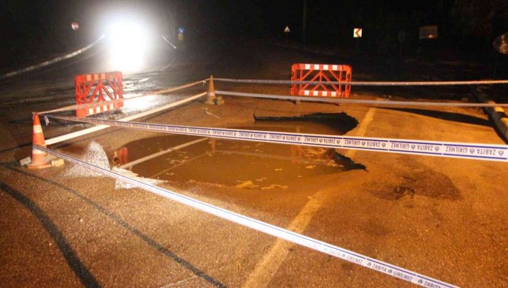 Bodrum’da isale hattı yine patladı