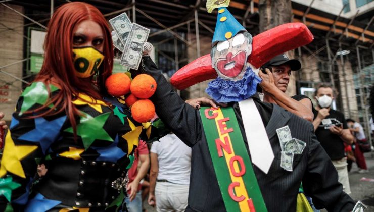 Brezilya’da göstericiler Bolsonaro’nun görevden azledilmesini istedi