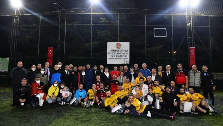 Bu yıl 13.’sü düzenlenen Orhan Kaynar Futbol Turnuvası sona erdi