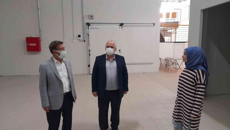 Burhaniye’ de AK Partililerden OSB ziyareti