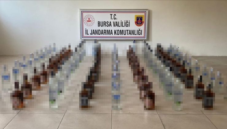 Bursa’da kaçak içki operasyonu