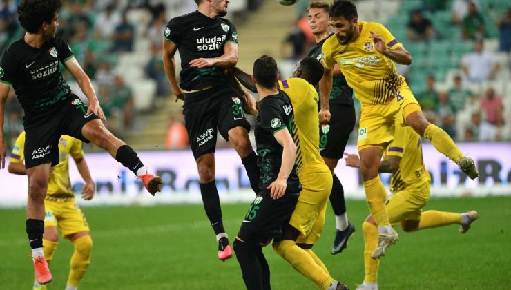 Bursaspor ilk 7 haftayı unutmak istiyor