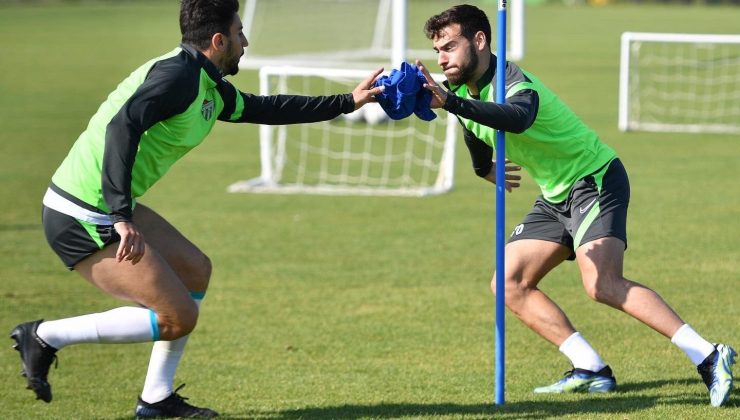 Bursaspor taktik idman yaptı