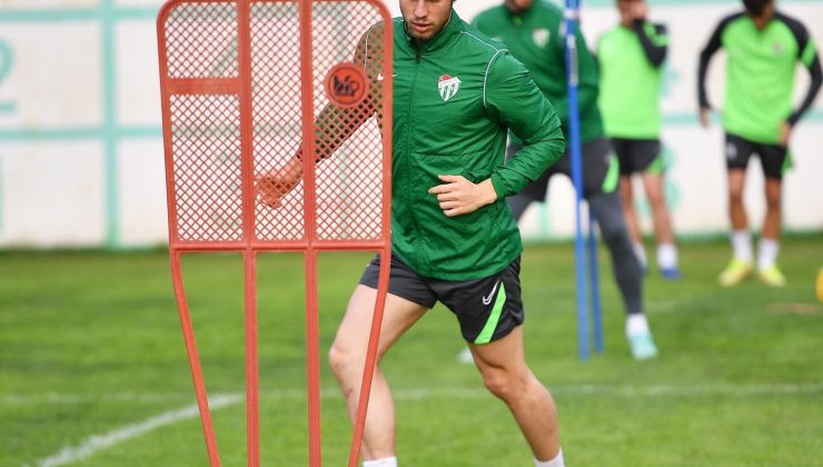 Bursaspor’da Boluspor maçı hazırlıkları devam ediyor