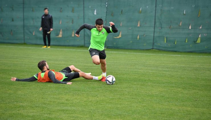 Bursaspor’da pas pres çalışması gerçekleşti
