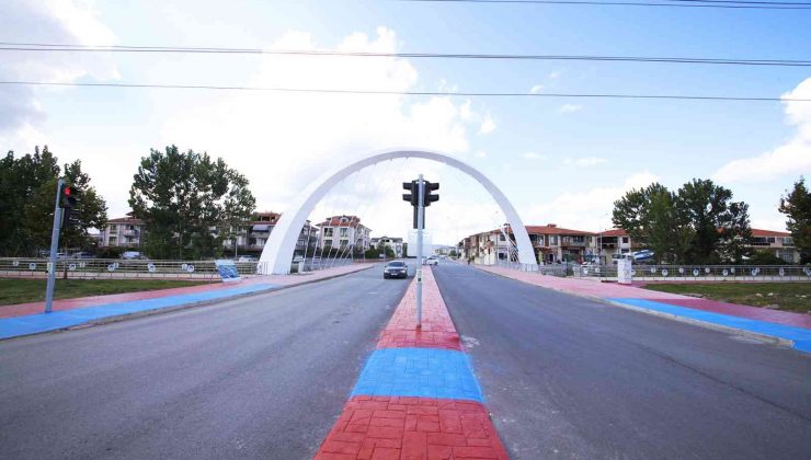 Büyükşehirden Yazlık Mahallesi girişine yeni köprü