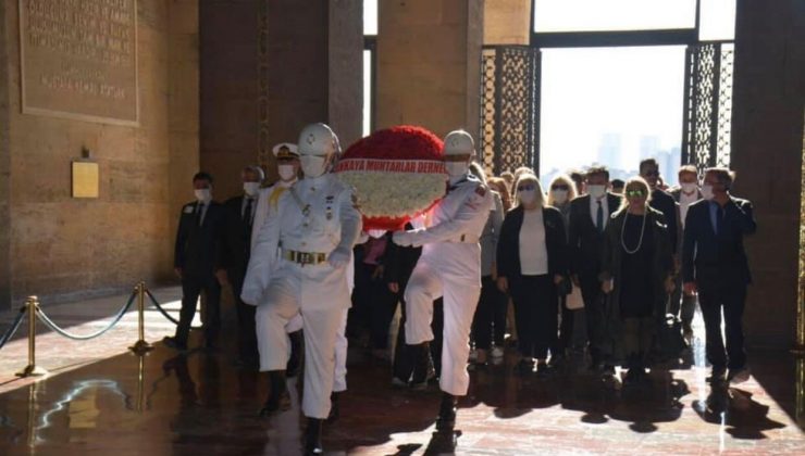 Çankaya İlçesi Muhtarlar Derneği’nden Anıtkabir ziyareti