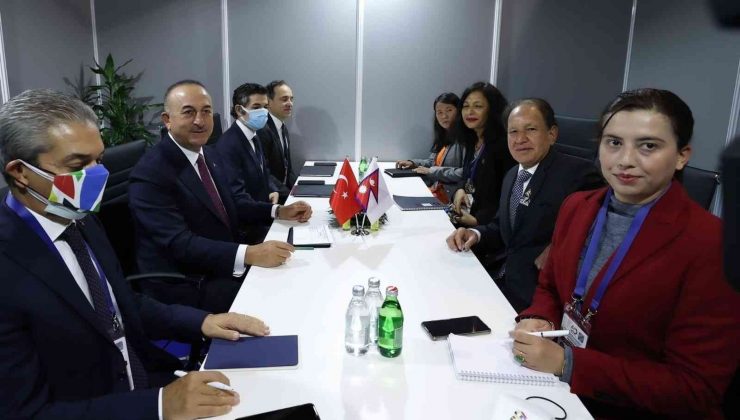 Çavuşoğlu, Azerbaycan, Guatemala ve Nepal Dışişleri Bakanları ile görüştü