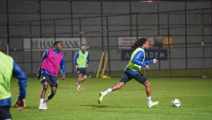 Çaykur Rizespor, Kasımpaşa hazırlıklarına başladı