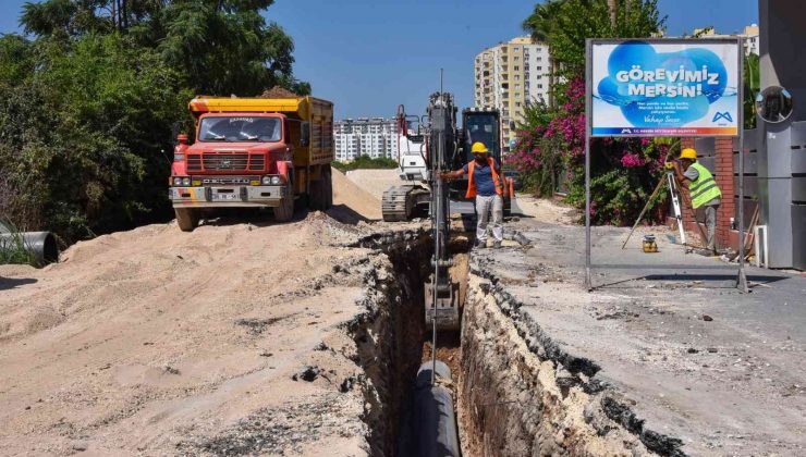 Çeşmeli Mahallesi yeni kanalizasyon hattına kavuşuyor